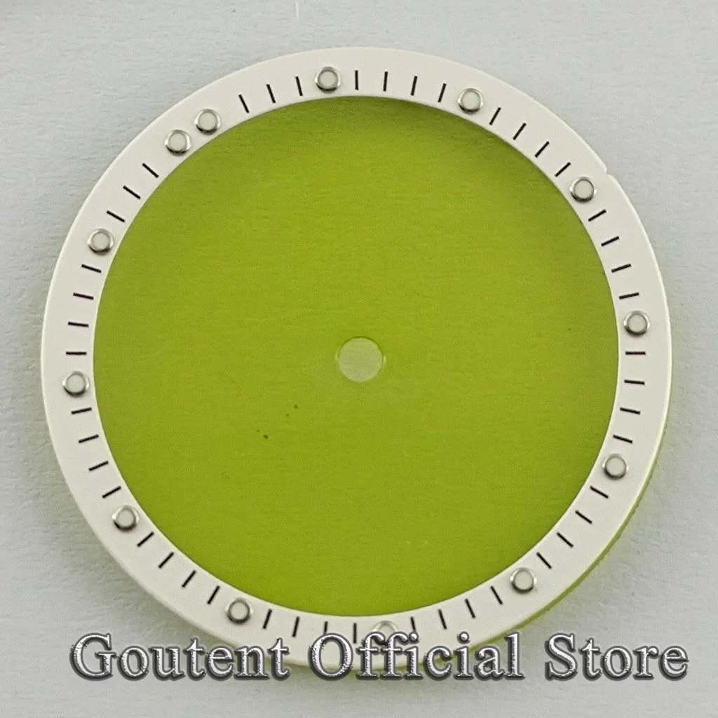 Goutent Elegant Black Blue White Perspective Dial with See-through Design for Automatic Movement Watches