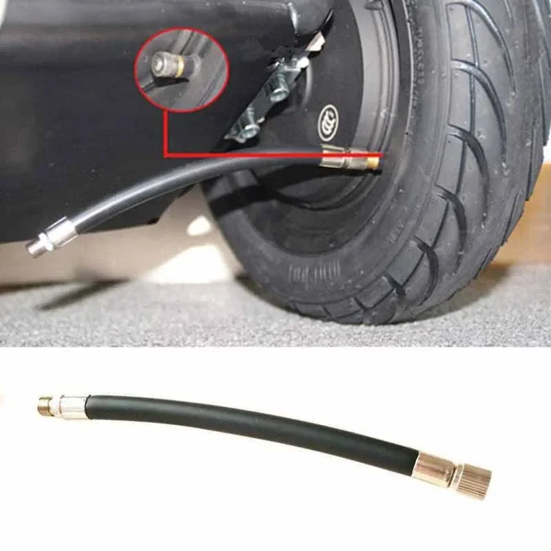 Tyre Valve Extension Adaptor For Xiaomi Mijia M365 Tire Inflator Electric Scooter Air Pump Extended Nozzle Scooter Accessories