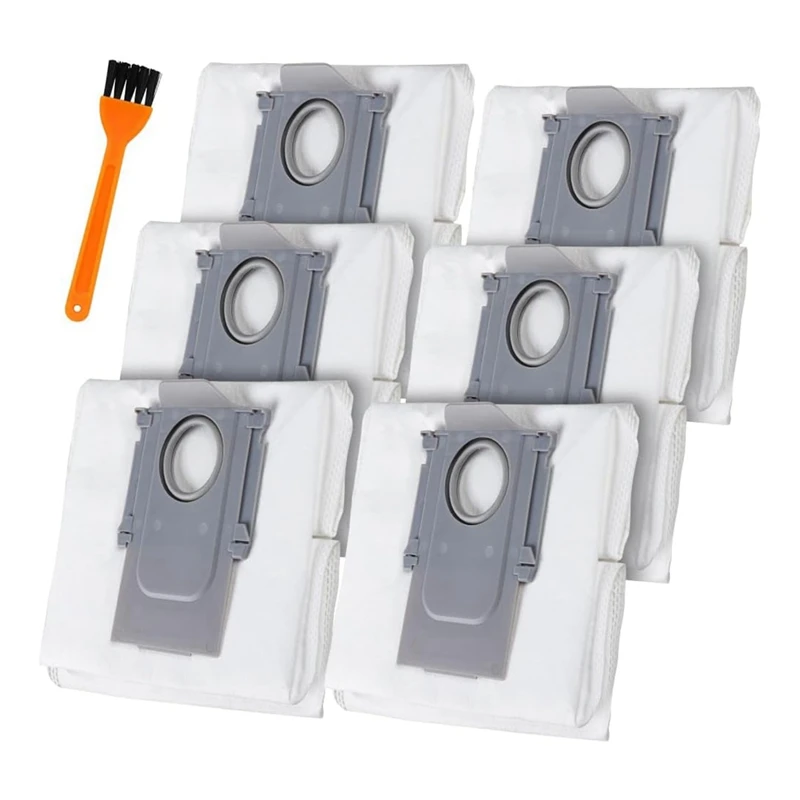 10 Sacchetti Polvere Per Roborock S7 MaxV Ultra, Q7+, T8, Q5 E S8 – Filtro In Microfibra Doppio Strato, Sostituzione Ogni 2 Mesi