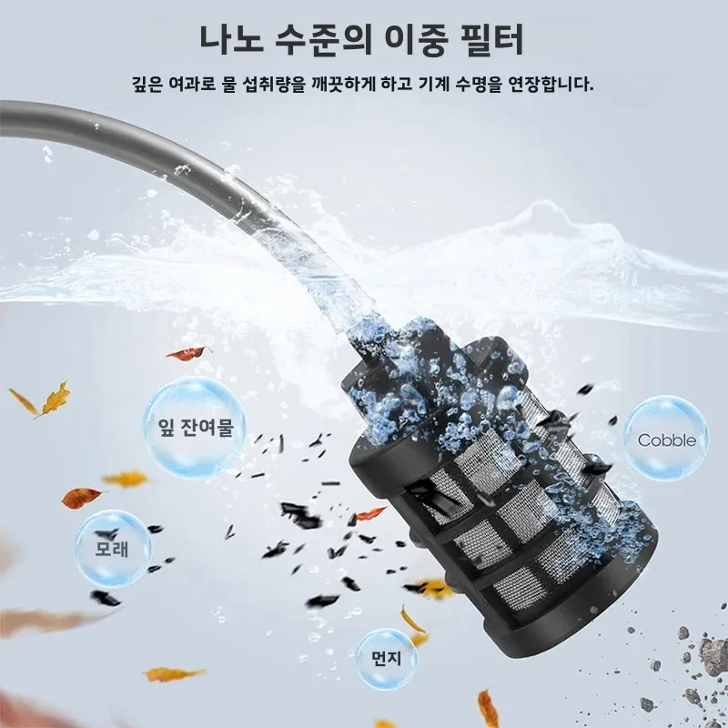 무선 고압 세차기 300W 60Bar 자동 세척 폼 발생기 물총 스프레이 클리너 세차기