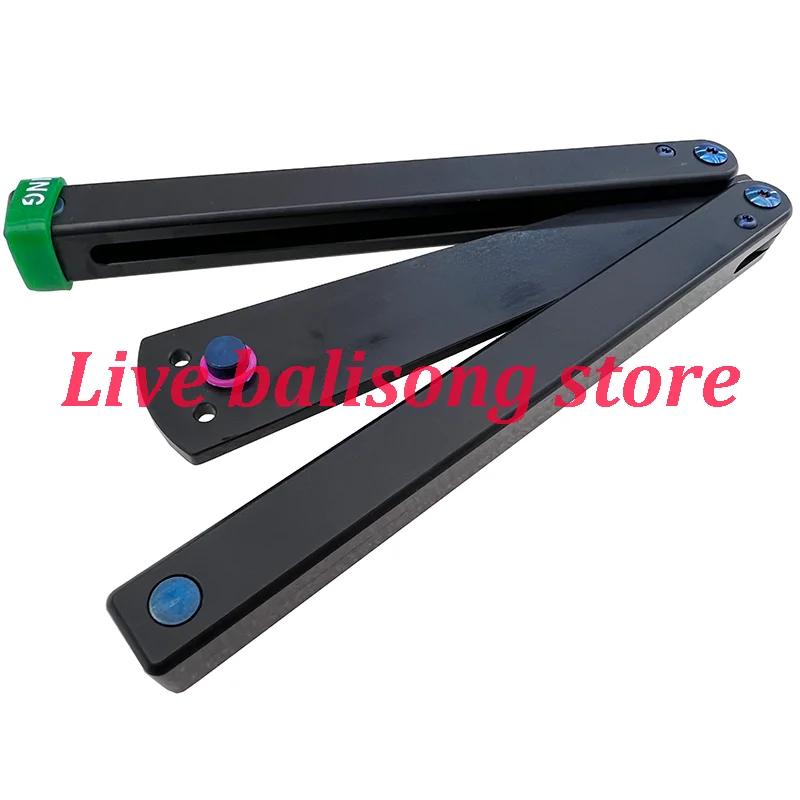 Squiddy Clone Butterfly Knife Trainer Plastic Material Balisong Flipper