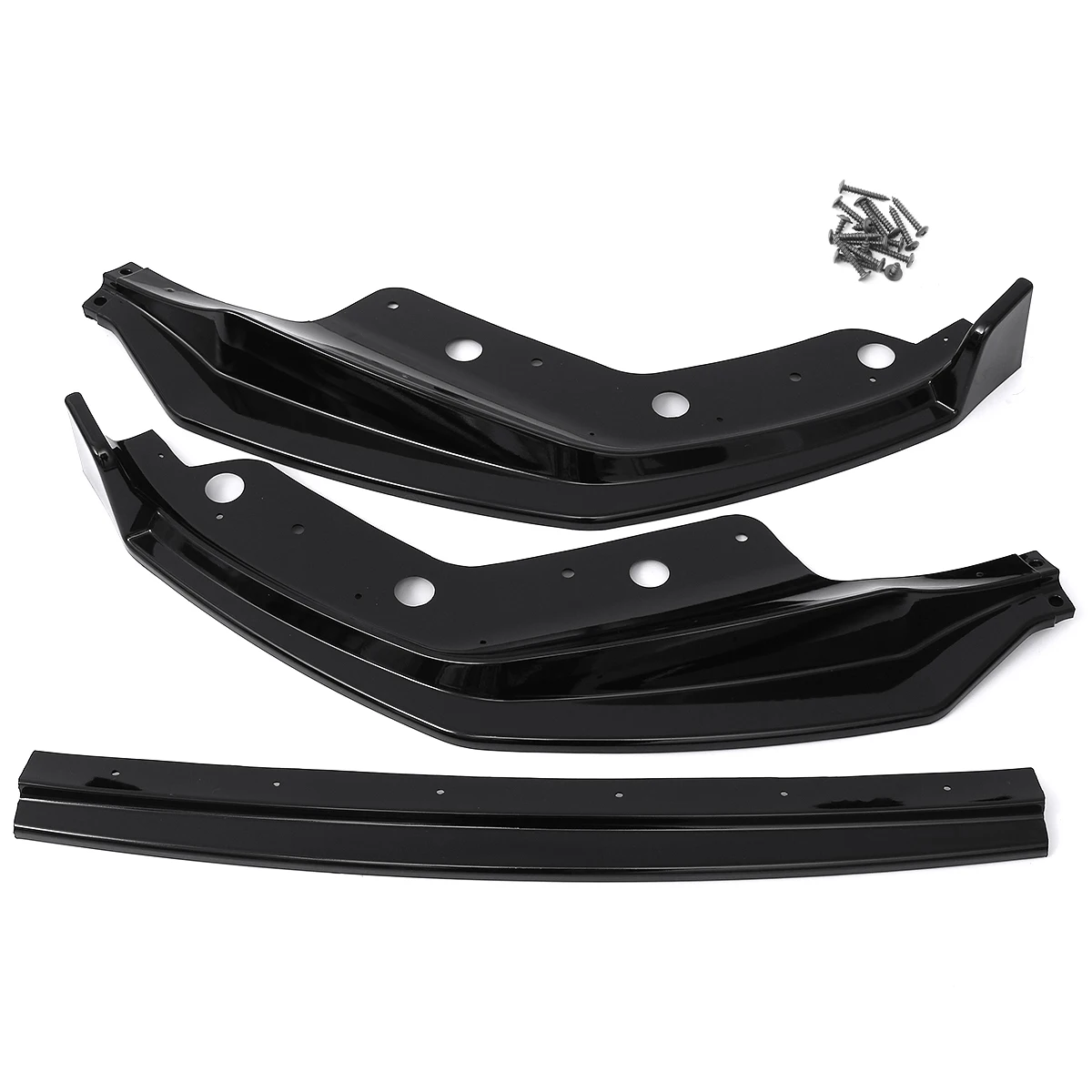 3PCS MP Style G20 Car Front Bumper Lip Spoiler Splitter Diffuser Detachable Body Kit Cover Guard For BMW 3 Series G20 2019 2020