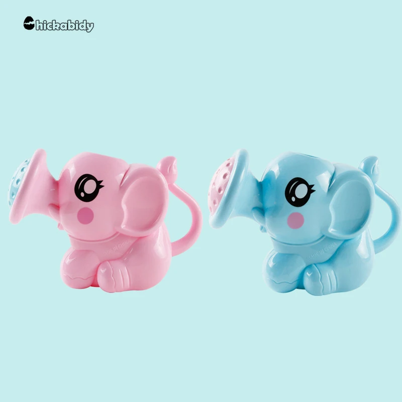 Classic Baby Bath Toys Lovely Plastic Elephant Shape Animal Children Bathroom Water Spray Toys Baby Shower Swimming Kid