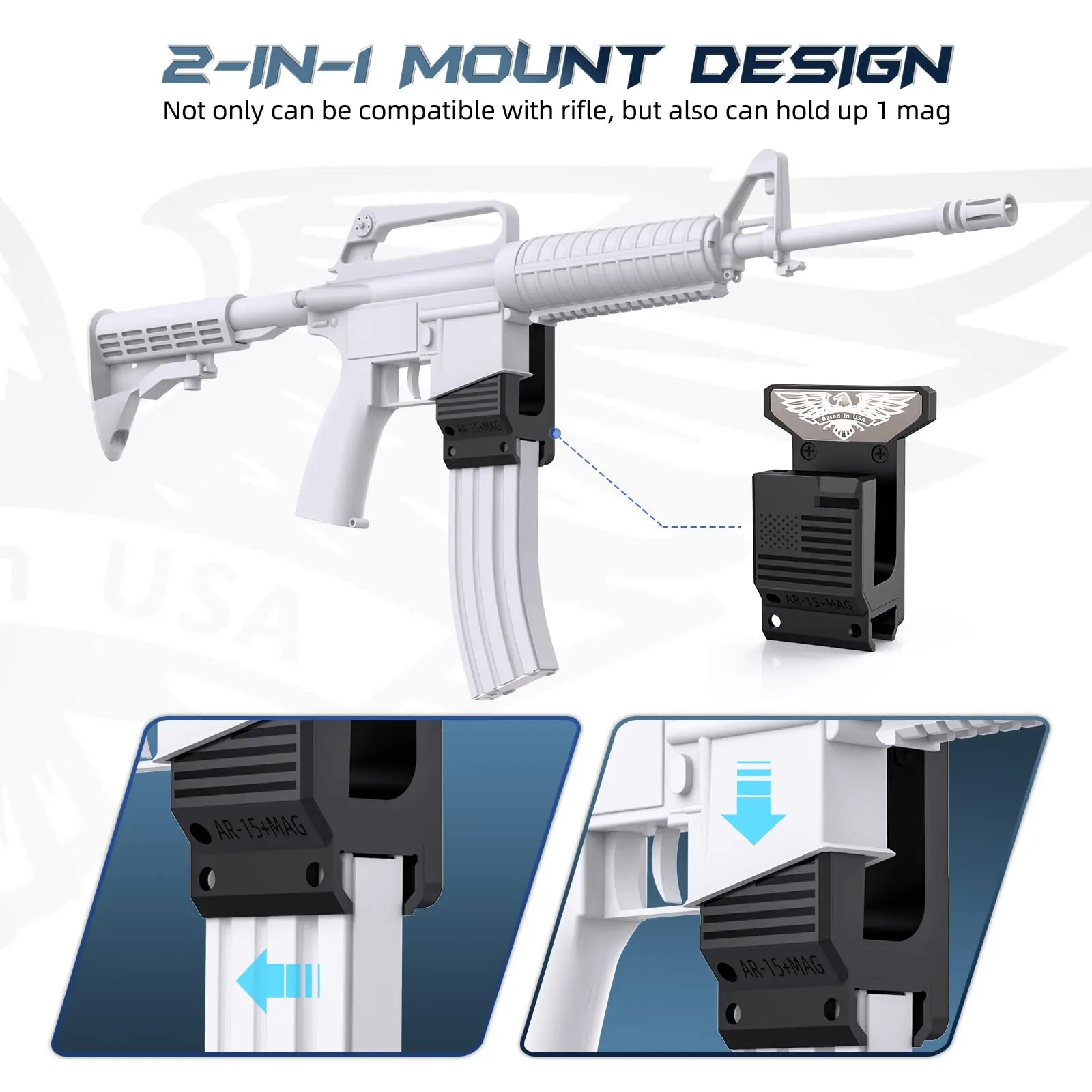Рисунок 6 - 2 в 1 настенное крепление AR15