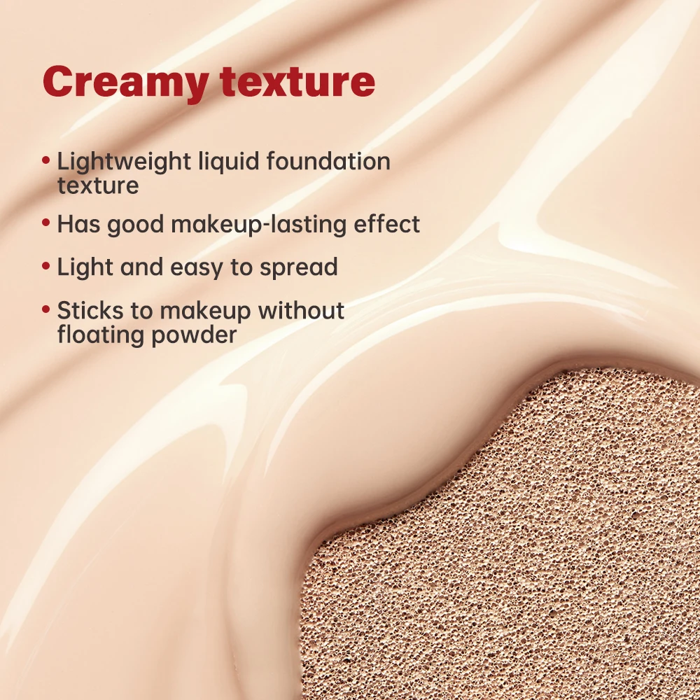 High Coverage Super Fit Cushion Foundation Refill Sunscreen Waterproof Long Lasting Makeup Bb Cream Foundation Refill Cosmetics liquid foundation cushion foundation waterproof foundation air cushion bb cream air cushion cream makeup cream makeup cosmetics