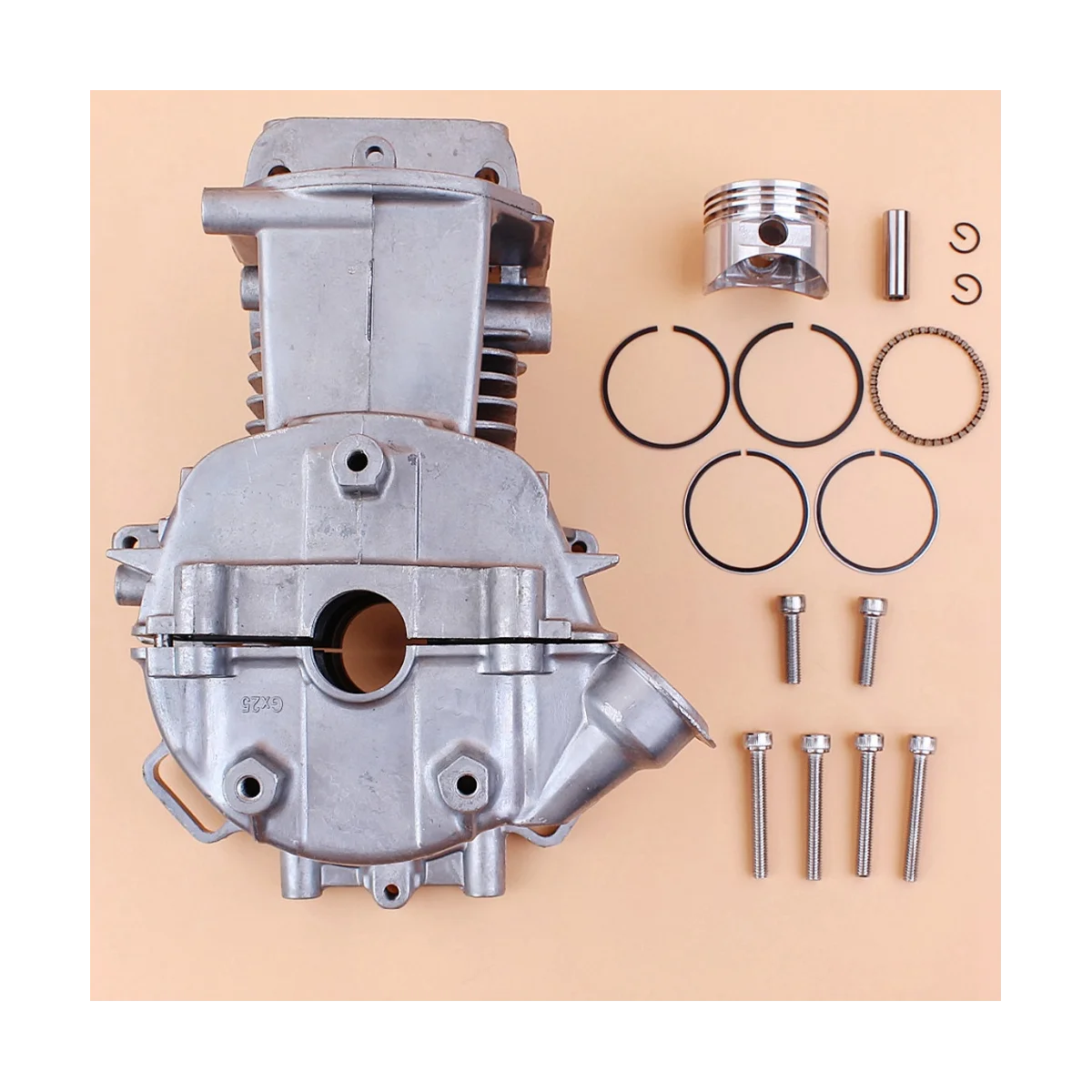 35mm Crankcase Engine Case Piston Kit for GX25 GX25N GX 25 Engine