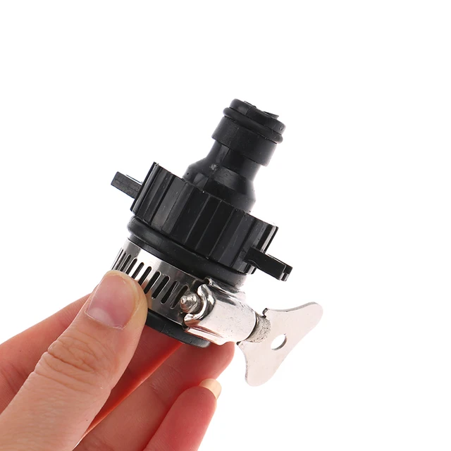 Tartós Univerzális Víz Csaptelep Adapter Műanyag Tömlő Illesztő Öntözőkert, Amely Képes Átvitelre 14-24 Mm Átmérőjű Csap - Image 3