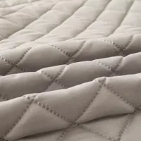 Waterproof Fitted Bed Sheet with 360 Elastic Band Quilted Mattress Protector Cover for Single Double King Queen Size Bedsheet 2