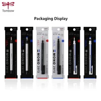 Tombow Precision Refillable Eraser Pen for Artists Japanese Metal Tip 50mm Hard Eraser Core Anti-Break 0.7mm Fixed Lead Supplies 6