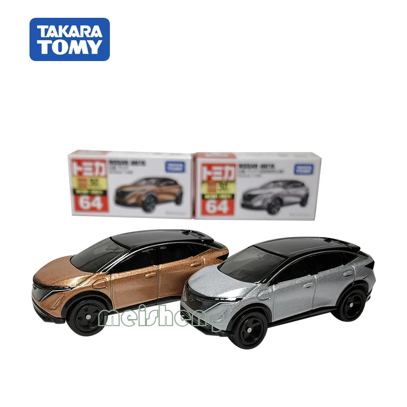 TAKARA TOMY TOMICA Scale 1/66 Nissan Ariya 50th Anniversary Alloy Diecast Metal Car Model Vehicle Toys Gifts Collections