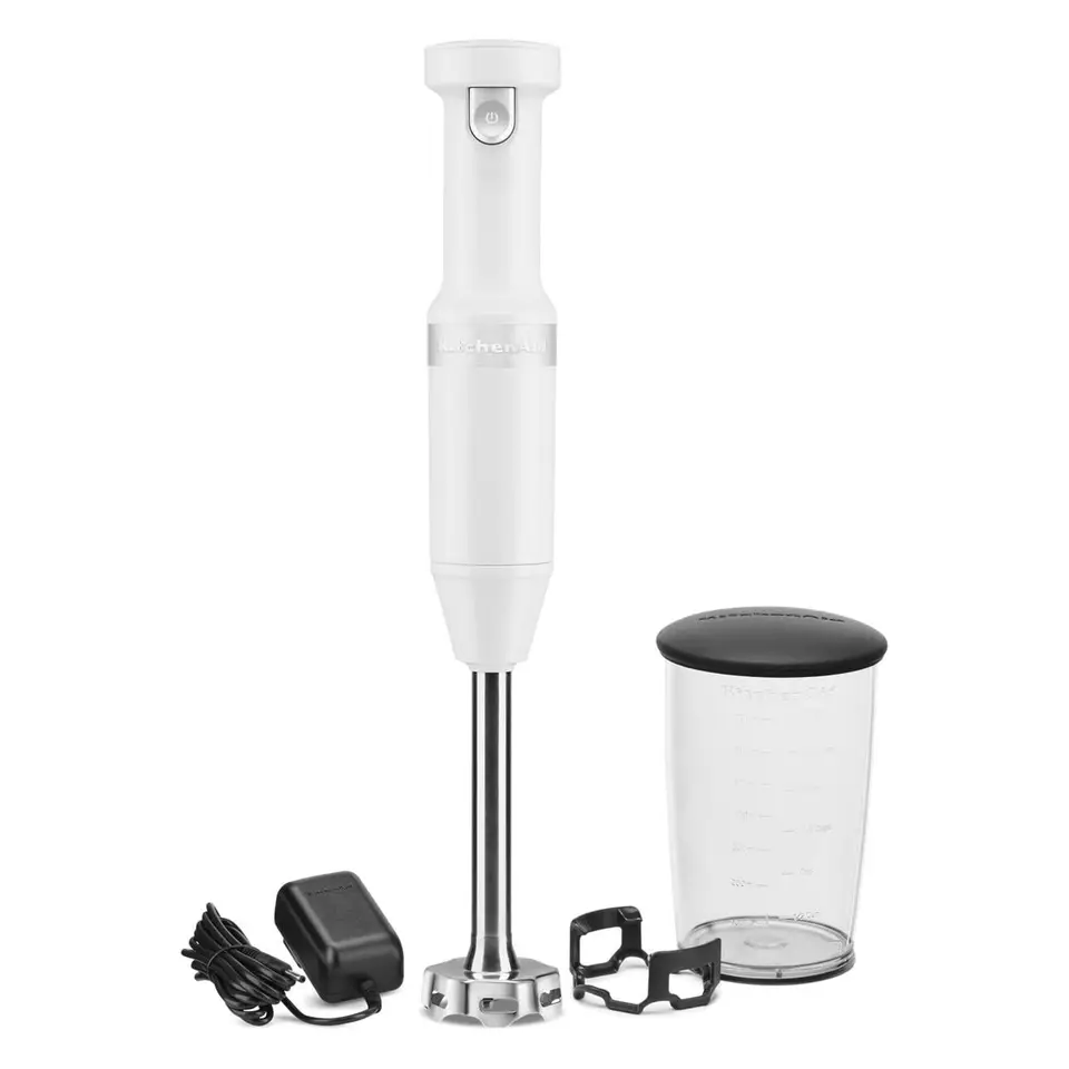 Cordless Variable Speed Hand Blender White