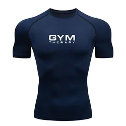 Summer 2026 Lightweight Activewear T - shirt for Fitness and Casual Fashion (Navy Blue)