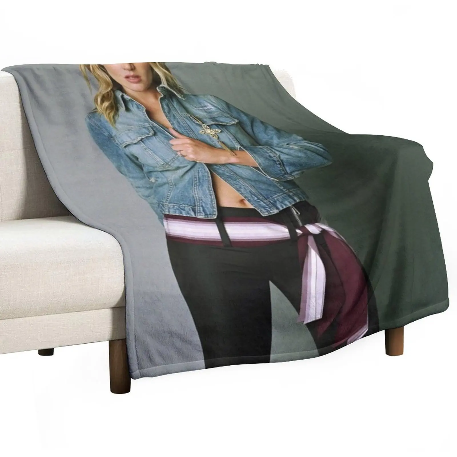 

Kate Winslet Throw Blanket Baby Blanket Shaggy Blanket