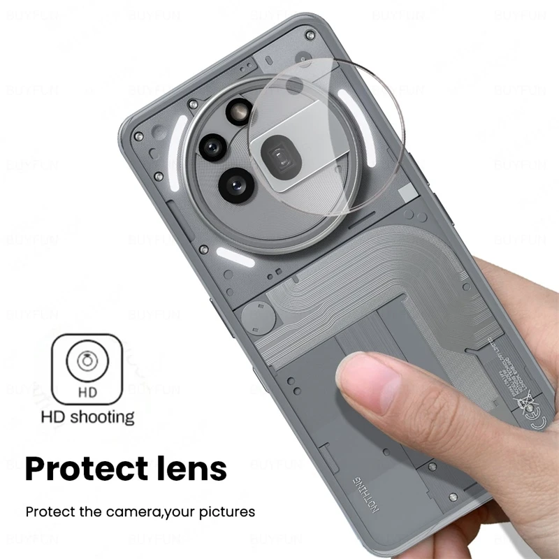 Premium 3D Curved Tempered Glass Camera Protector Film