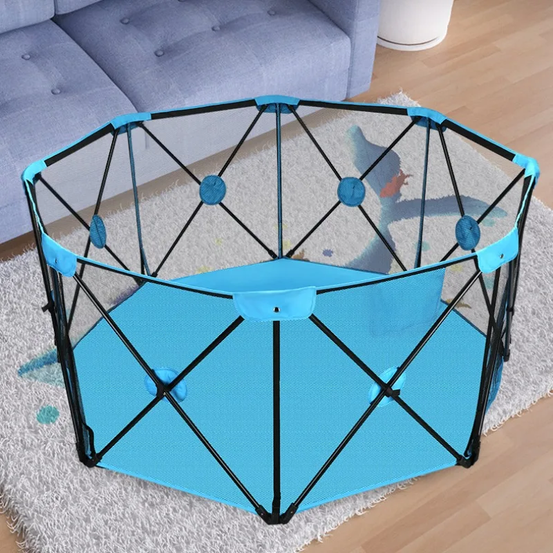 Folding Protective Fence for Convenient Storage Convenient for Children To Carry Outdoors