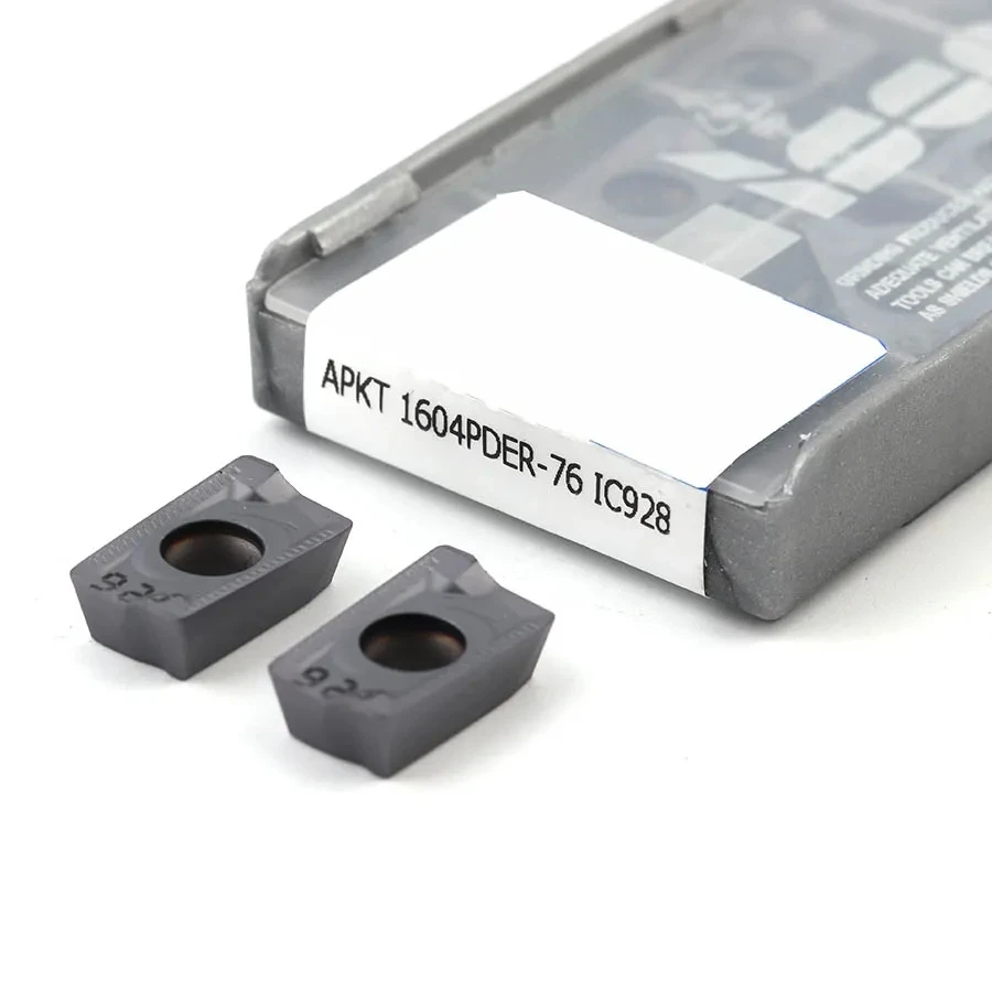

10pcs APKT1604 PDER 76 IC928 Turning Tools Carbide Insert Lathe Cutter Blades High Quality APKT 1604 CNC Machine Tool Processing