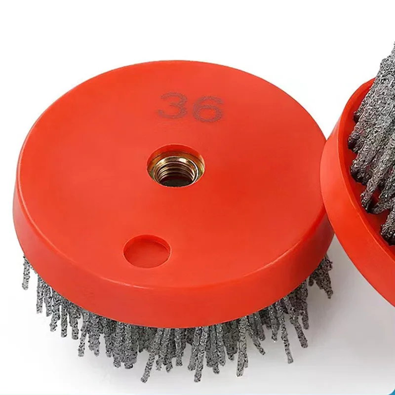 Osborn 6 Round Abrasive Cup Brush; 80 Grit