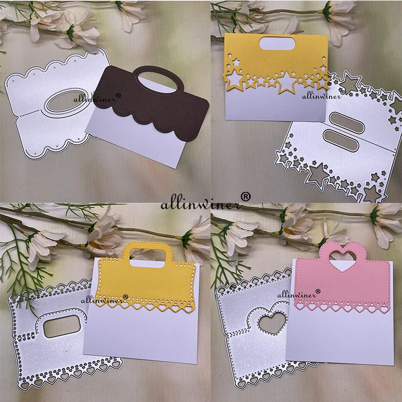 가방 손잡이 장식 DIY Scrapbooking 앨범 종이 카드 장식 공예 엠보싱..