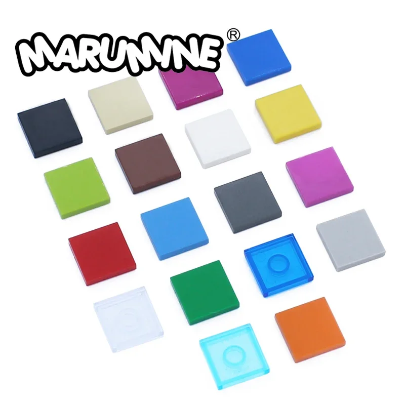 

MARUMINE Building Blocks 2x2 Tile 400PCS 3068 Compatible MOC Base Accessories for City House Road Partial Classic Bricks Parts