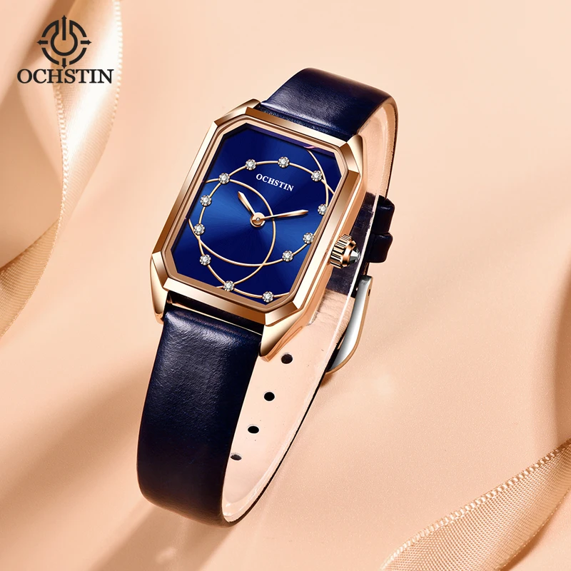 OCHSTIN Hot Model 2024 Parangon Perfection Series Casual Fashion Watch Multifunction Quartz Movement Women's Quartz Watches