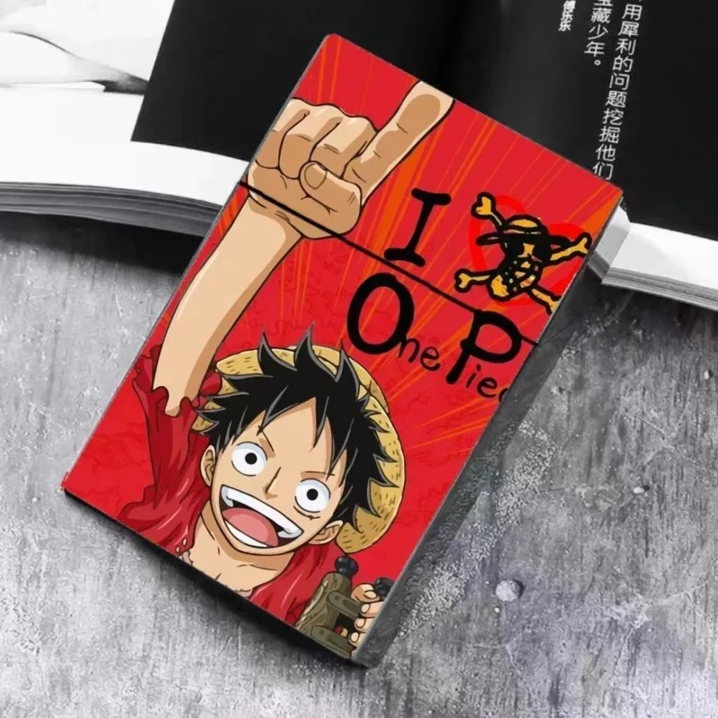 Premium One Piece Character Protective Cigarette Case - Dust & Drop-Proof, Sealed 20-Pack Holder
