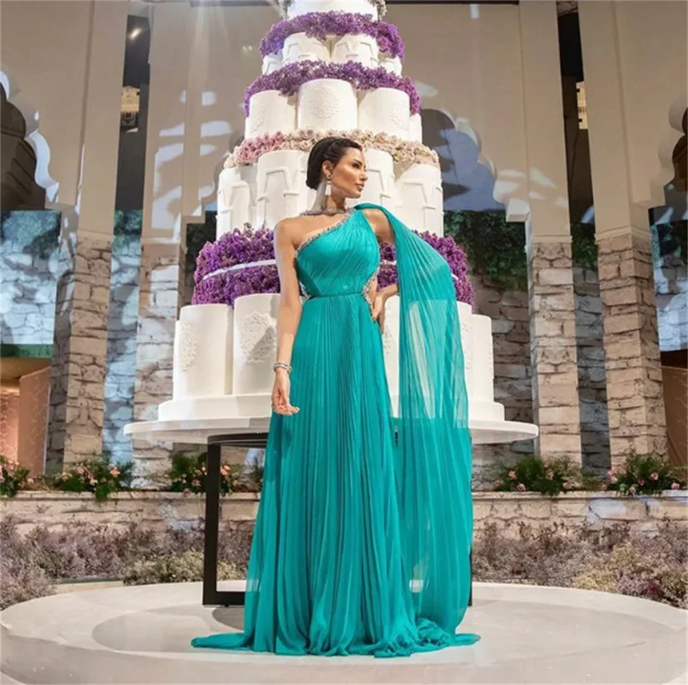 

Женское шифоновое платье с драпировкой, модное вечернее платье с вырезом на спине, трапециевидного силуэта, в стиле звезд, для торжества, 2024