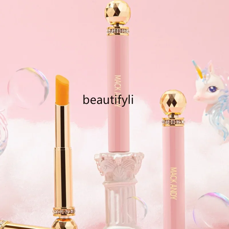 

zq Temperature-Changing Lipstick Lasting Moisturizing and Nourishing Lipstick Color-Changing Orange Available for Pregnant Women