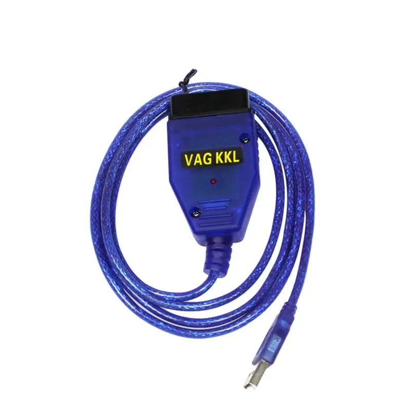 

ForAudi VW ForSEAT ForVolkswagen VagCom KKL VAG409.1 OBD2 USB Diagnostic Cable Scanner With CH340 Chip Car Scan Tool