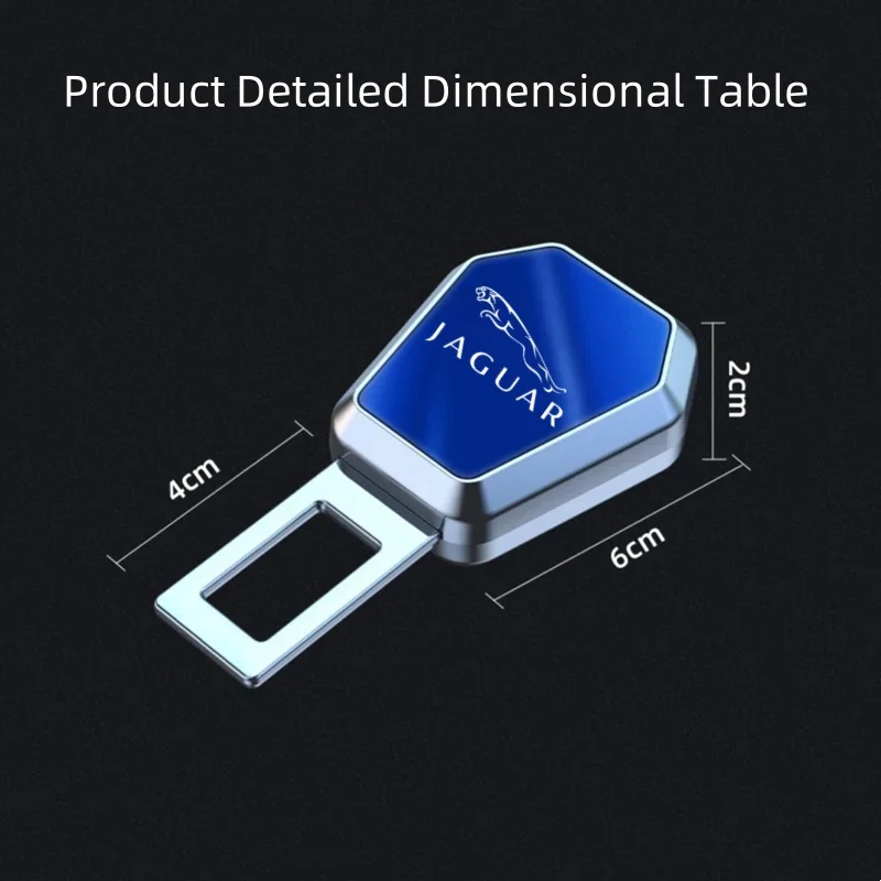 Car Safety Belt Extension Device Fixed Buckle Shockproof Lock Buckle For Jaguar XFR XF Sportbrake F-Type S-Type Svr S TYPE