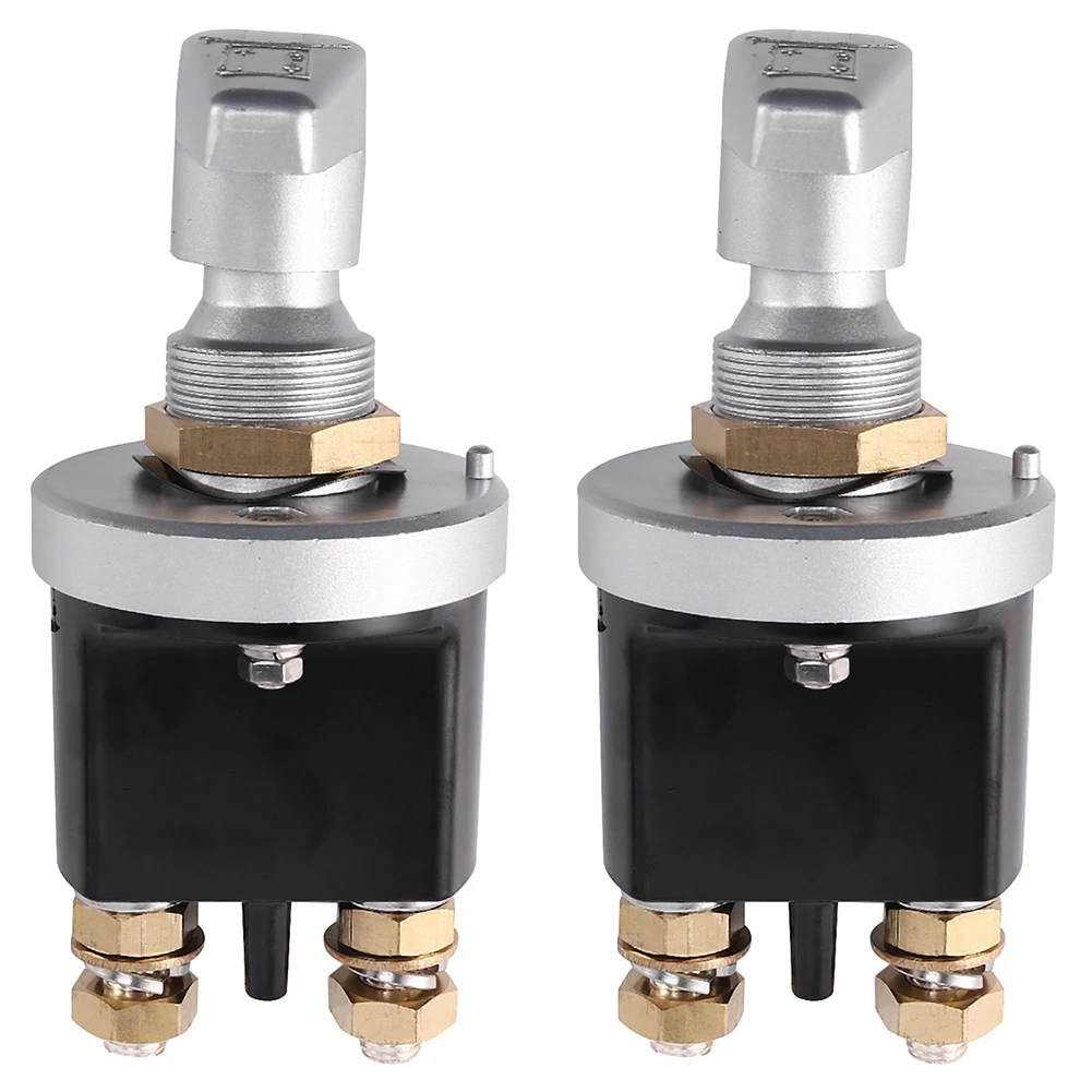 

2X Car Battery Isolator Disconnector 1500 Amp Speed Heavy Duty Battery Switch Muscle Breaker Switch