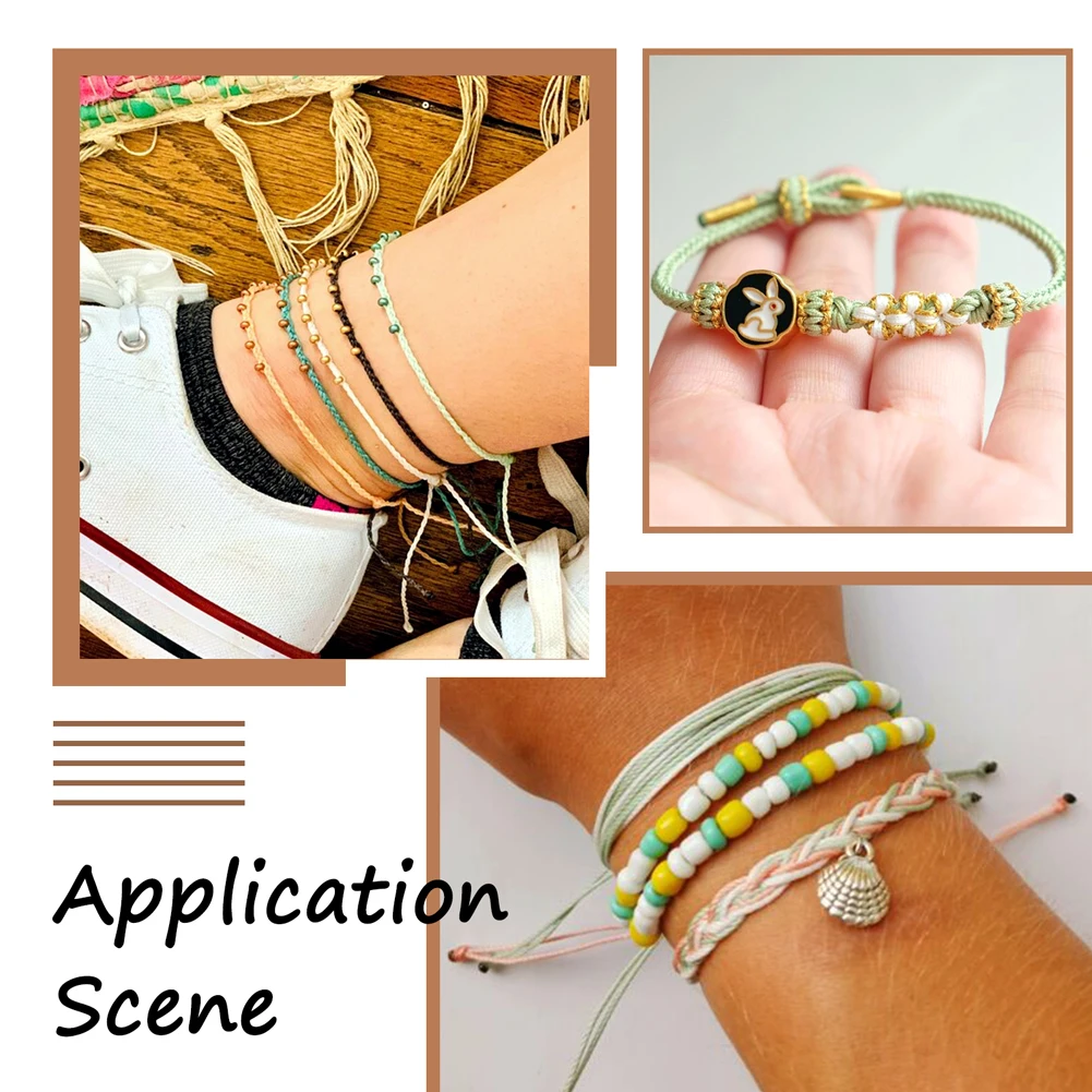 String Friendship Bracelet Making  Color Cord Bracelet Cotton - 10m 27 Cord  Diy - Aliexpress