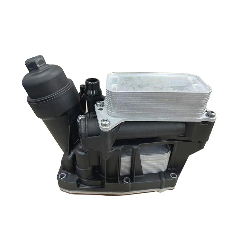 N47 N57 Oil Filter Aluminum Transmission Engine Oil Cooler Kit OE