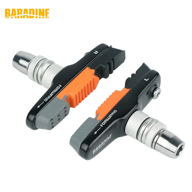 Baradine-Metal-Rims-V-Brake-Blocks-BMX-Folding-Bicycle-Braking-Pad ...