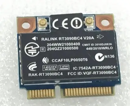 Ralink-RT3090BC4-Half-Mini-PCI-e-Wireless-WLAN-Bluetooth4-0-Wirsless-Card-SPS-602992-001-for