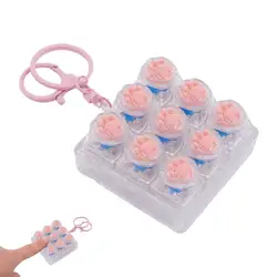 Cat Paw Keyboard Keycap Clicker Toy - Stress Relief Fidget Keychain (F)