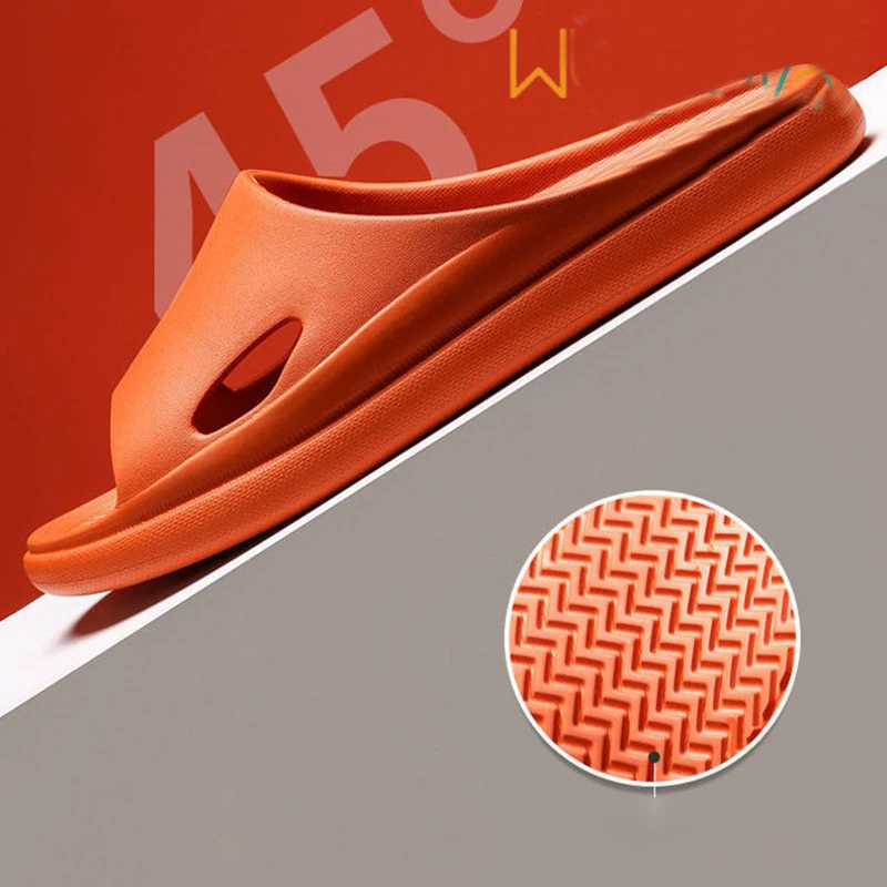 New Fashion Women Slippers Summer Flat Lightweight EVA Home Bathroom Slippers Comfort Massage Couples Indoor Slides Shower Shoes 5
