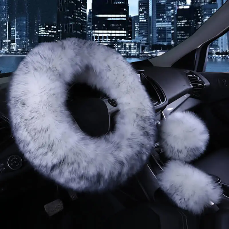 Steering Wheel Cover steering wheel cover For Women Girl 3PCS