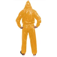 Mens Hooded Jumpsuits Front Zip Long Sleeves Catsuits Long Loose Rompers Ankle-Length Pants Jumpsuits for Women Club Party S-7XL - Image 3