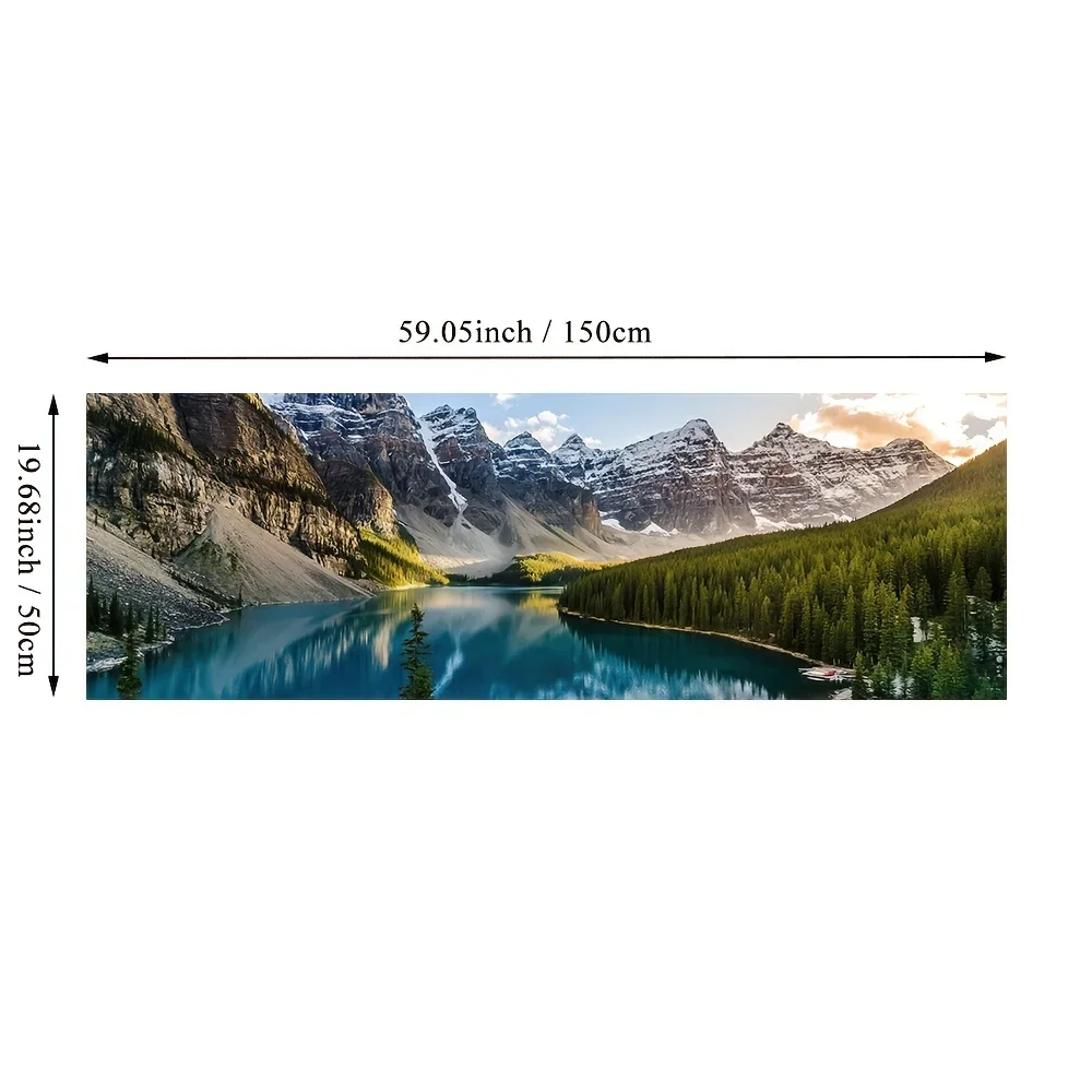 Mountain Lake Canvas Print 2