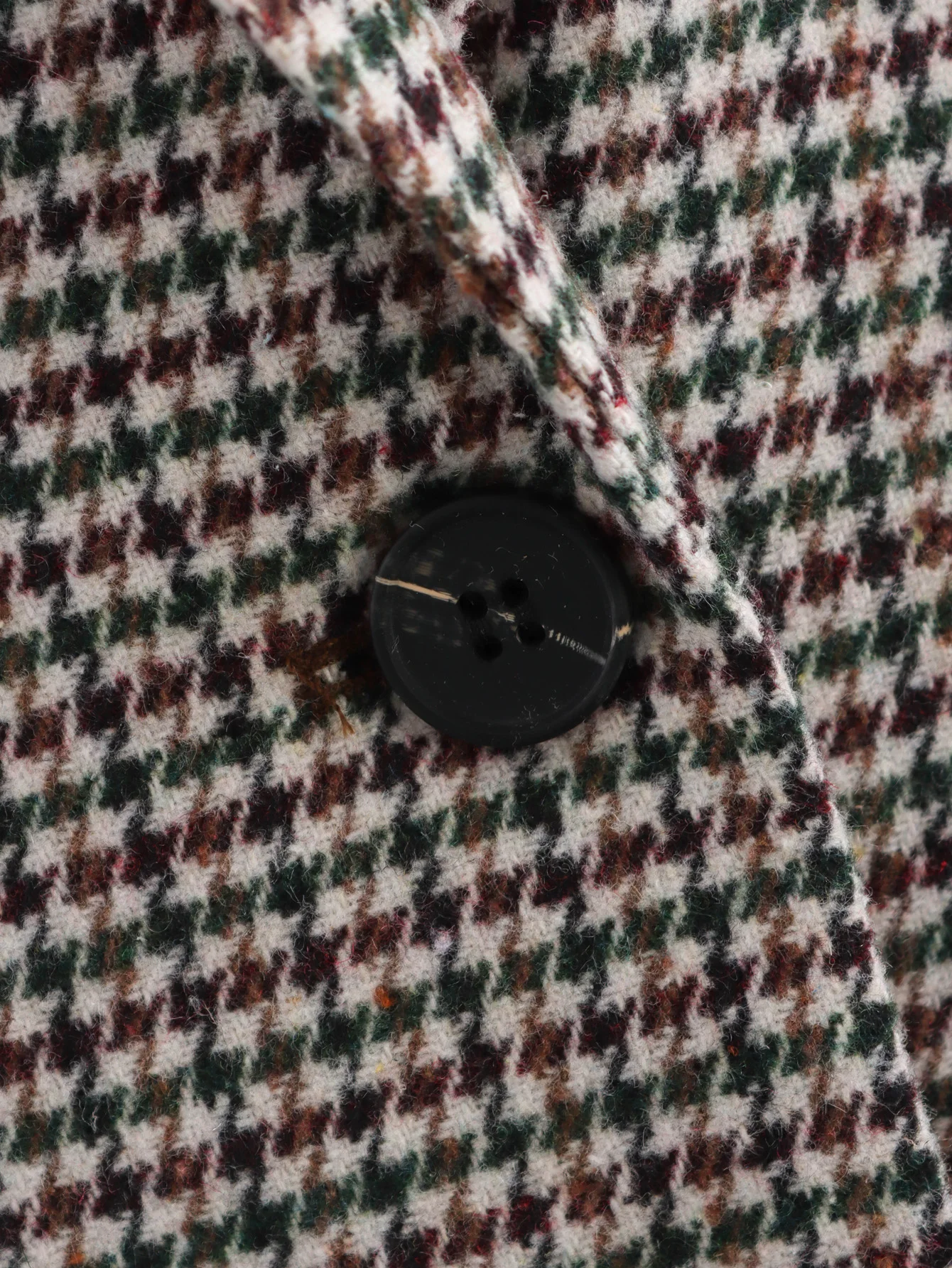 2025 Autumn New Women Long Sleeves Lapel Coat Female Fashion Street Single Breasted Slim Casual Thousand Bird Checkered Coat