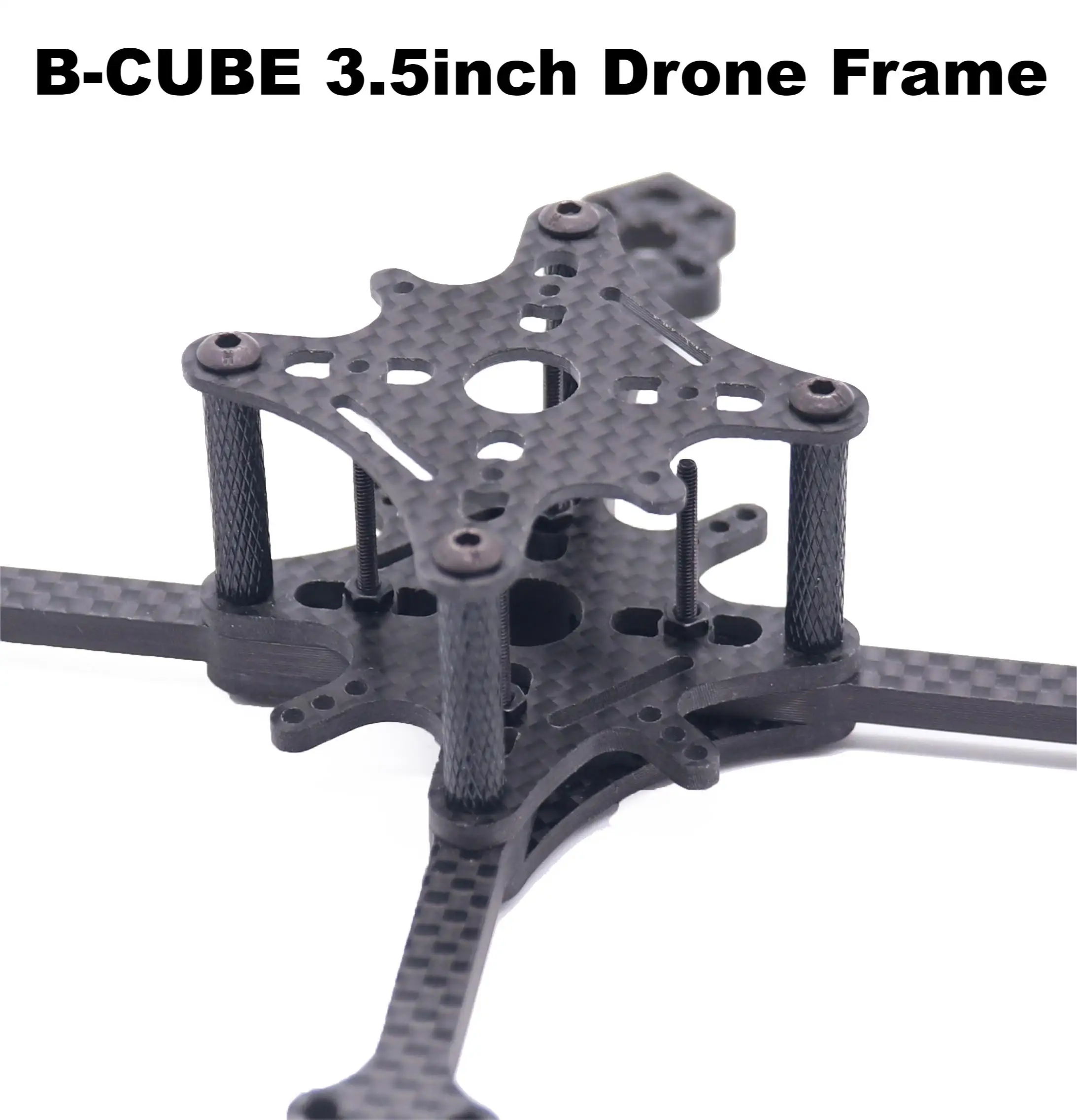 B-CUBE 3.5inch FPVDrone Frame Kit Carbon Fiber Racing Drone Quadcopter Freestyle