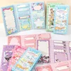 Cute Cartoon Sticky Notes Set 9 Designs 180 Sheets Foldable Memo Pads for Office School Journaling and Desk Organization 1