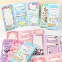Cute Cartoon Sticky Notes Set 9 Designs 180 Sheets Foldable Memo Pads for Office School Journaling and Desk Organization 1