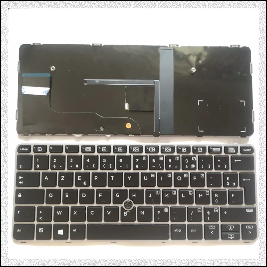 Nuova Tastiera Francese Per Hp Elitebook 725 G3 820 G3 820 G4 828 G3 G4 Con Retroilluminazione Con Puntatore Ru