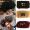 Rebecca Brazilian Remy Hair Afro kinky Curly Bulk Human Hair For Braiding 1 Bundle 50g/pc Natural Color Braids No Weft