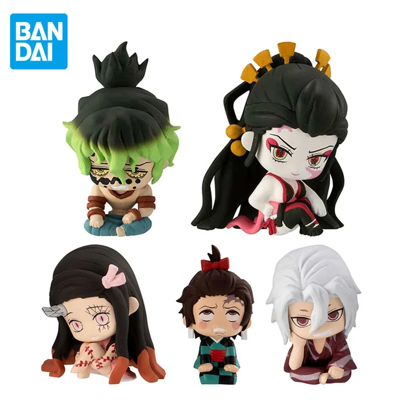 

Фигурки героев аниме BANDAI, игрушки для мальчиков и девочек, подарок для детей, сидят, рассекающие демонов гатяпон, 07 камадо, танджиро, незуко, Даки