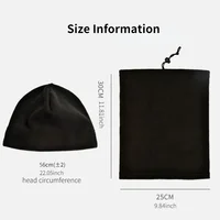 Зимняя Балаклава из кораллового флиса, мужская маска для лица, теплые шапочки для шеи, термозащитный головной убор, тактический спортивный шарф, лыжные шапки — изображение 6