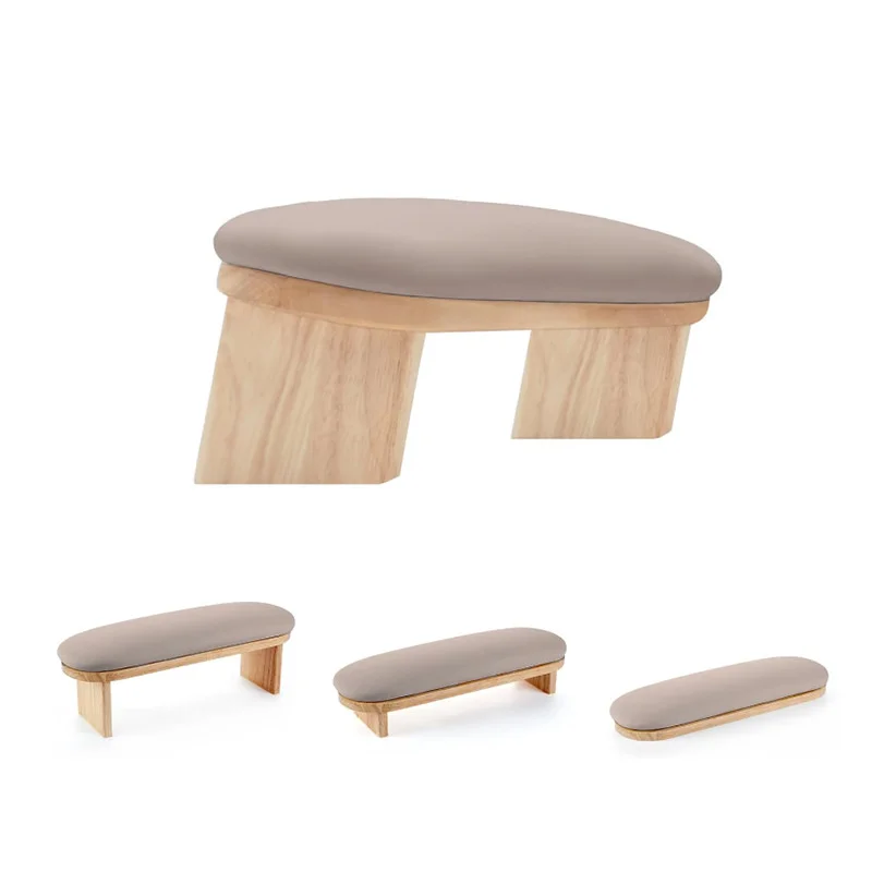 4 IN 1 Nail Hand Rest Pillow Hand Cushion Pillow Holder Replaceable PU Leather Nail Art Stand For Manicure Table For Salon