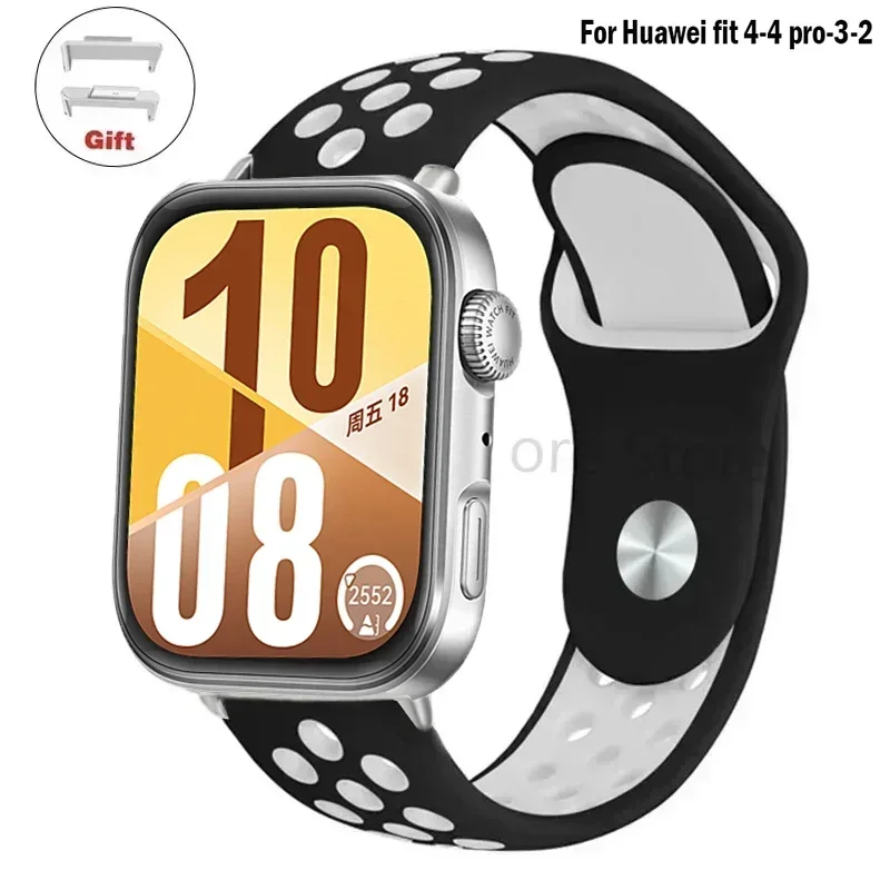 Silicone Sport Band for Huawei Watch Fit - Premium Smartwatch Bracelet Strap