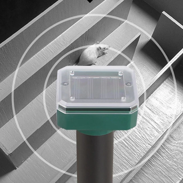 Ip64 Nap Töltő Napelemes Egér Visszatelepítő Rezgés Ultrahangos Farm Kültéri Elektronikus Led Kígyó Beépített Akkumulátorba - Image 6